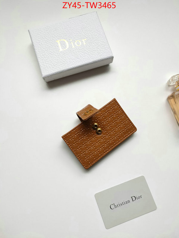 Dior Bags(4A)-Wallet-,ID: TW3465,$: 45USD