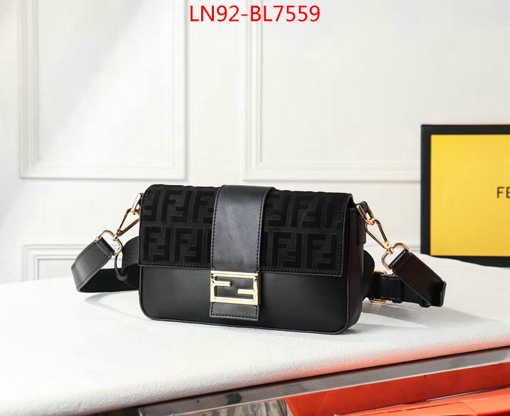 Fendi Bags(4A)-Baguette-,the most popular ,ID: BL7559,$: 92USD