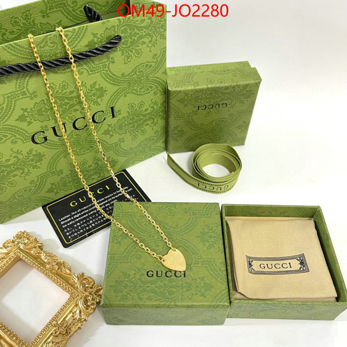 Jewelry-Gucci,2023 perfect replica designer , ID: JO2280,$: 49USD