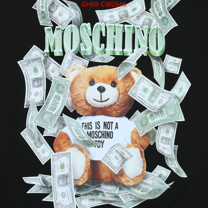 Clothing-Moschino,quality aaaaa replica , ID: CW2646,$: 69USD