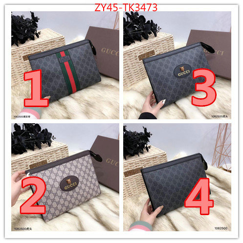 Gucci Bags(4A)-Clutch-,the most popular ,ID: TK3473,$:45USD