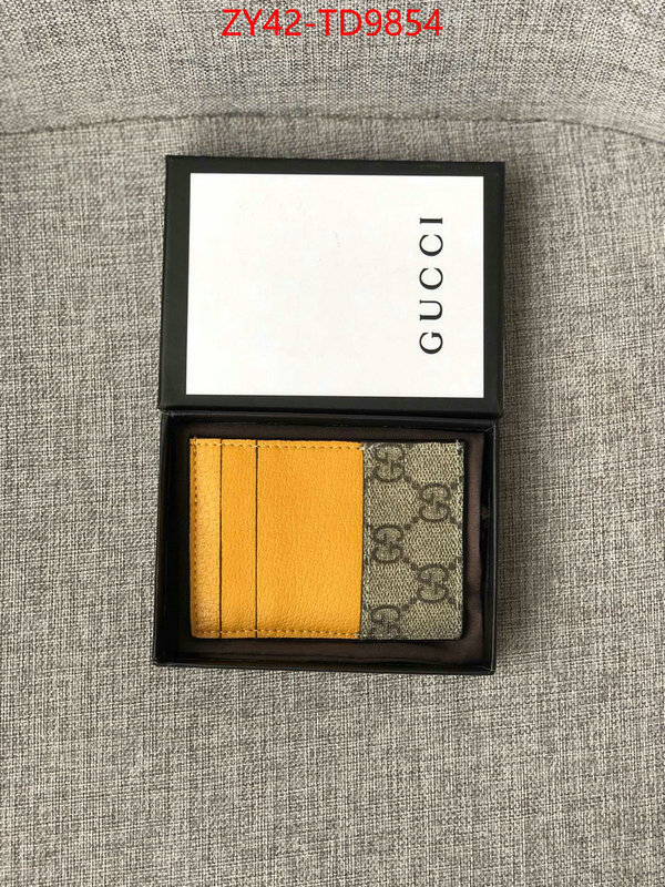 Gucci Bags(4A)-Wallet-,high ,ID: TD9854,$: 42USD