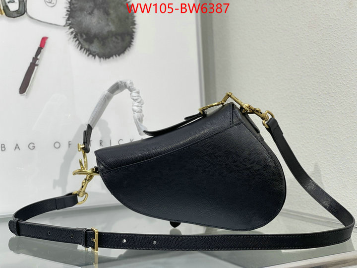 Dior Bags(4A)-Saddle-,ID: BW6387,$: 105USD