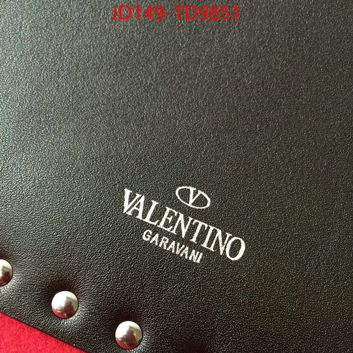 Valentino Bags (TOP)-Wallet,replica 2023 perfect luxury ,ID: TD9851,$: 149USD