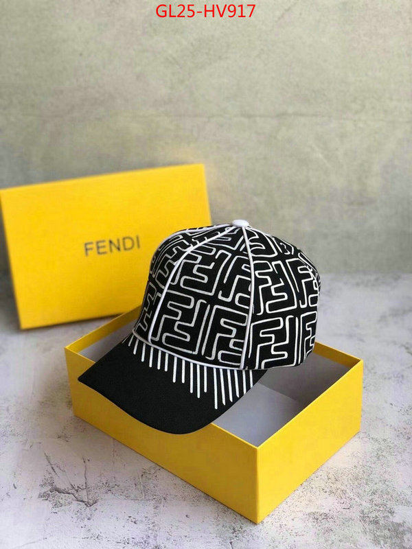 Cap (Hat)-Fendi,brand designer replica , ID: HV917,$: 25USD