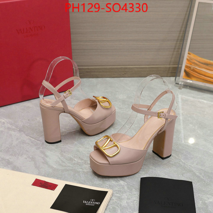 Women Shoes-Valentino,at cheap price , ID: SO4330,$: 129USD