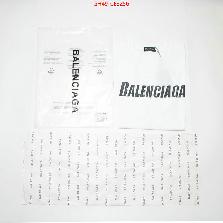 Clothing-Balenciaga,knockoff highest quality , ID: CE3256,$: 49USD