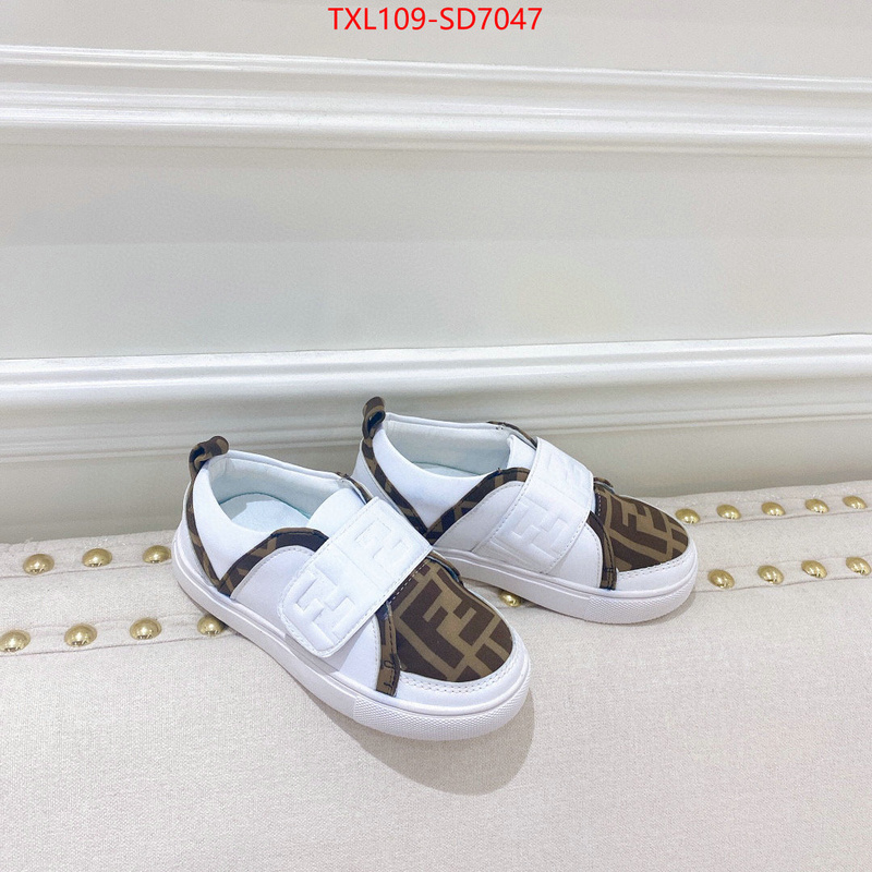 Kids shoes-Fendi,1:1 replica wholesale , ID: SD7047,$: 109USD