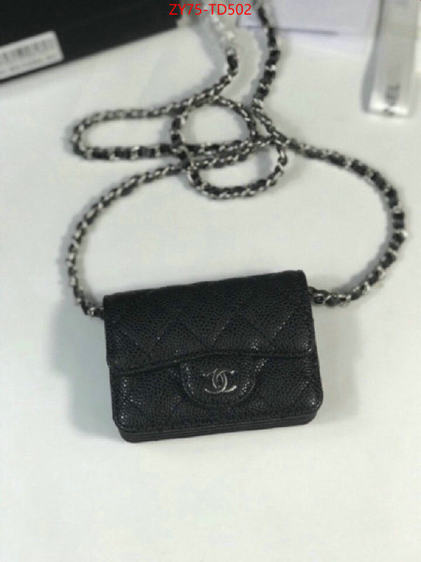 Chanel Bags(4A)-Wallet-,ID: TD502,$: 75USD