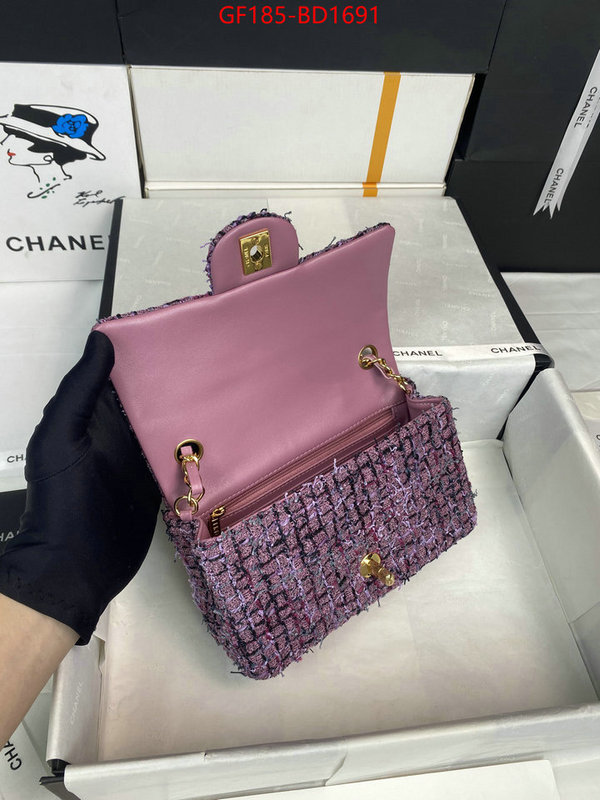 Chanel Bags(TOP)-Diagonal-,ID: BD1691,$: 185USD