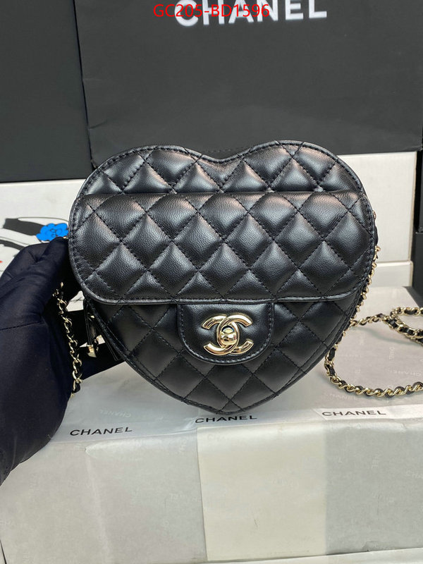 Chanel Bags(TOP)-Diagonal-,ID: BD1596,$: 205USD