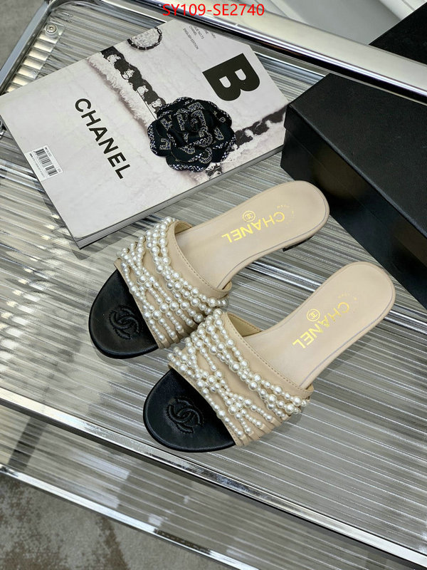 Women Shoes-Chanel,fake designer , ID: SE2740,$: 109USD