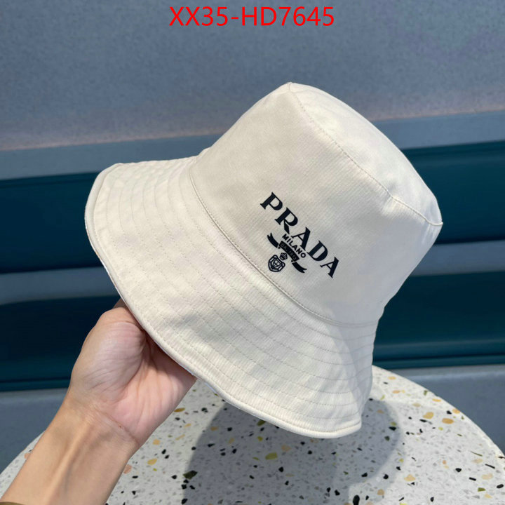 Cap (Hat)-Prada,cheap replica designer , ID: HD7645,$: 35USD