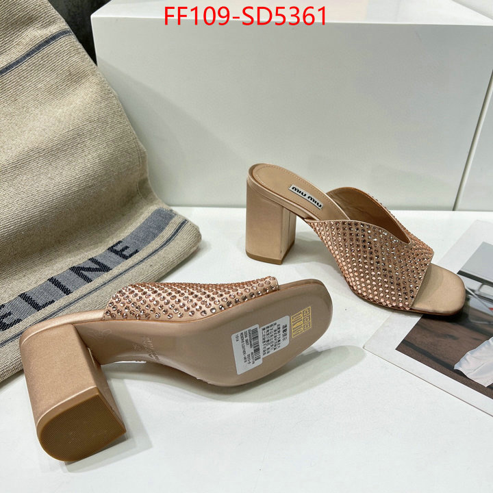 Women Shoes-Miu Miu,7 star quality designer replica , ID: SD5361,$: 109USD