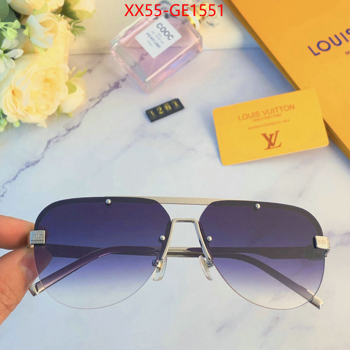 Glasses-LV,luxury fake , ID: GE1551,$: 55USD