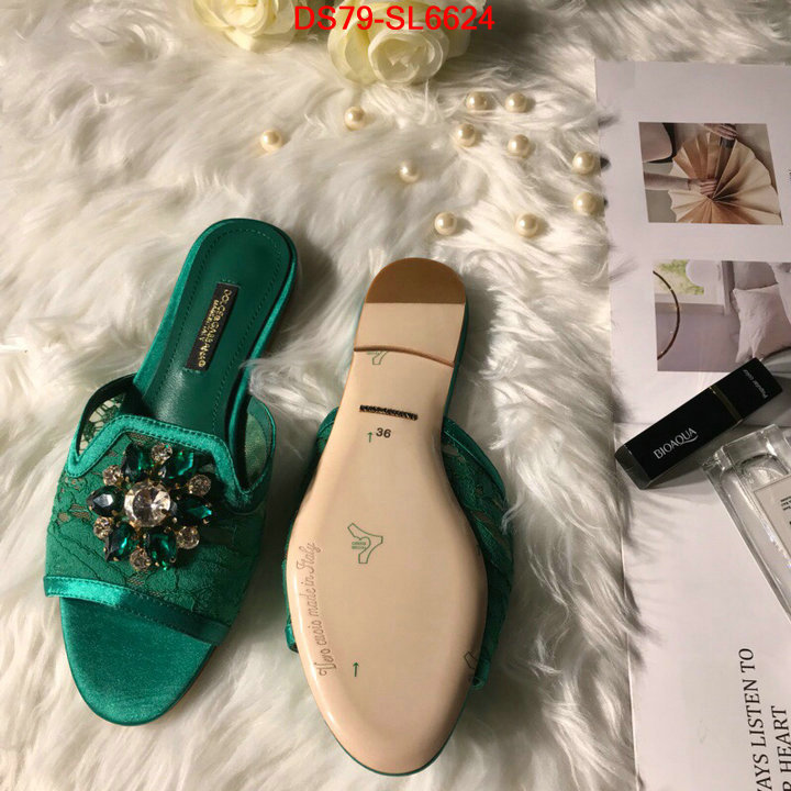 Women Shoes-DG,where to buy replicas , ID: SL6624,$: 79USD