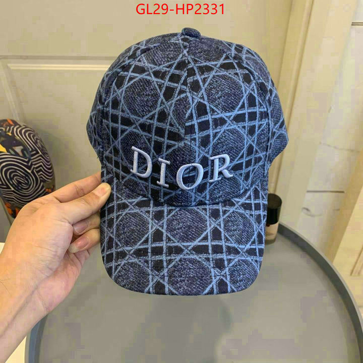 Cap (Hat)-Dior,1:1 clone , ID: HP2331,$: 29USD