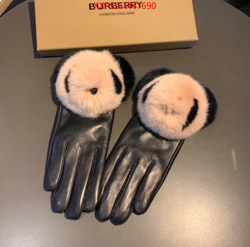 Gloves-Burberry,best replica quality , ID: VN1690,$: 59USD