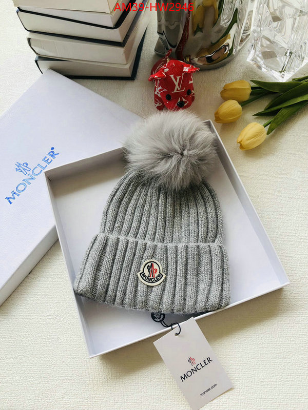 Cap (Hat)-Moncler,mirror copy luxury , ID: HW2946,$: 39USD