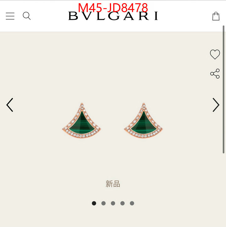 Jewelry-Bvlgari,where to buy fakes , ID: JD8478,$: 45USD