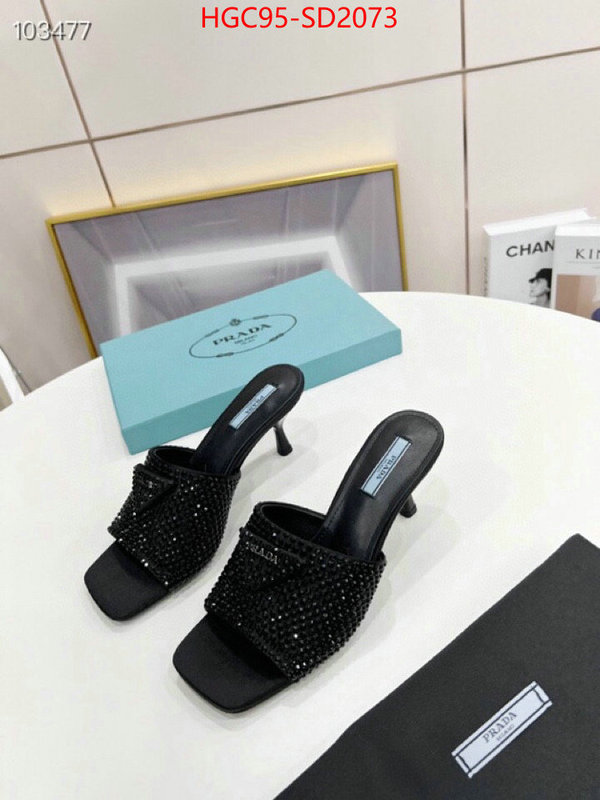 Women Shoes-Prada,wholesale replica shop , ID: SD2073,$: 95USD