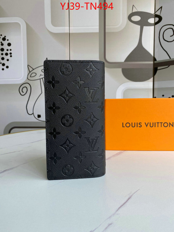 LV Bags(4A)-Wallet,ID: TN494,$: 39USD