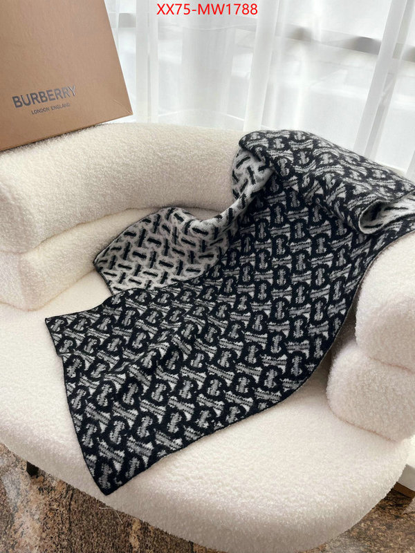 Scarf-Burberry,top perfect fake , ID: MW1788,$: 75USD