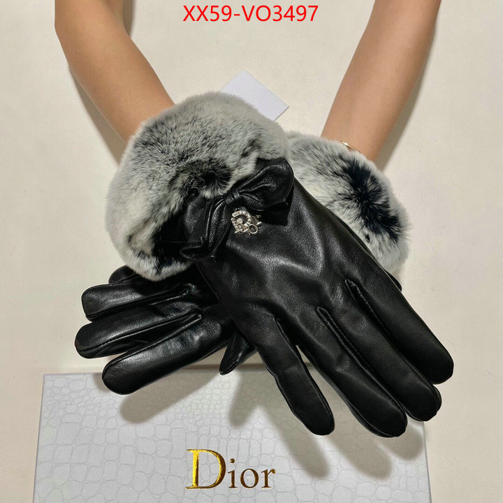 Gloves-Dior,same as original , ID: VO3497,$: 59USD