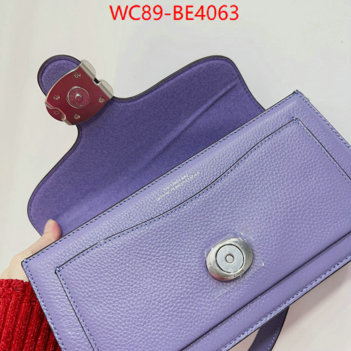 Coach Bags(4A)-Handbag-,best like ,ID: BE4063,$: 89USD