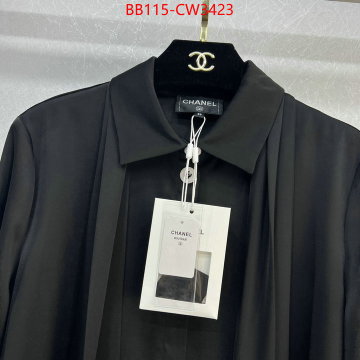 Clothing-Chanel,cheap online best designer ,ID: CW3423,$: 115USD