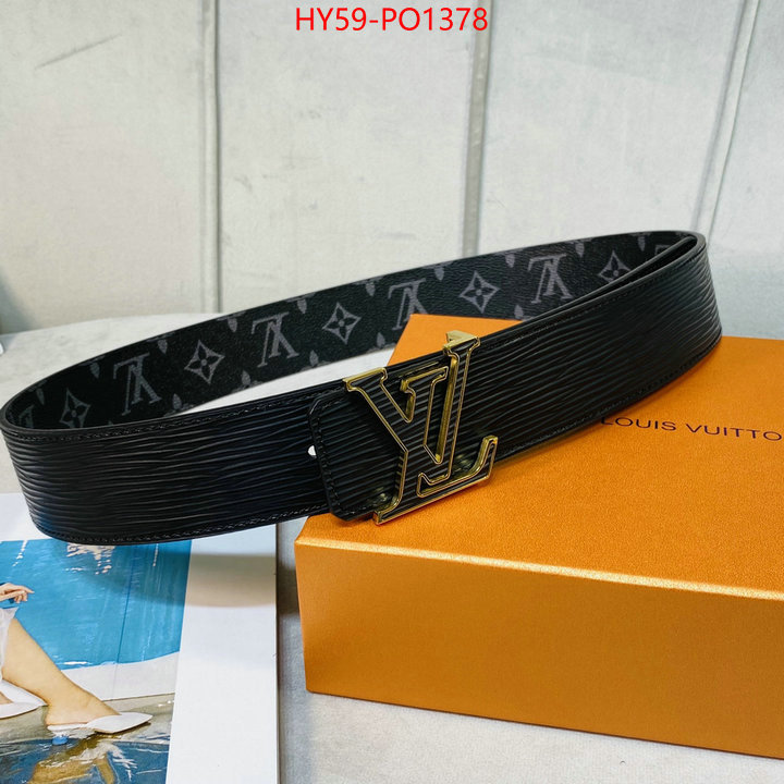 Belts-LV,how quality , ID: PO1378,$: 59USD