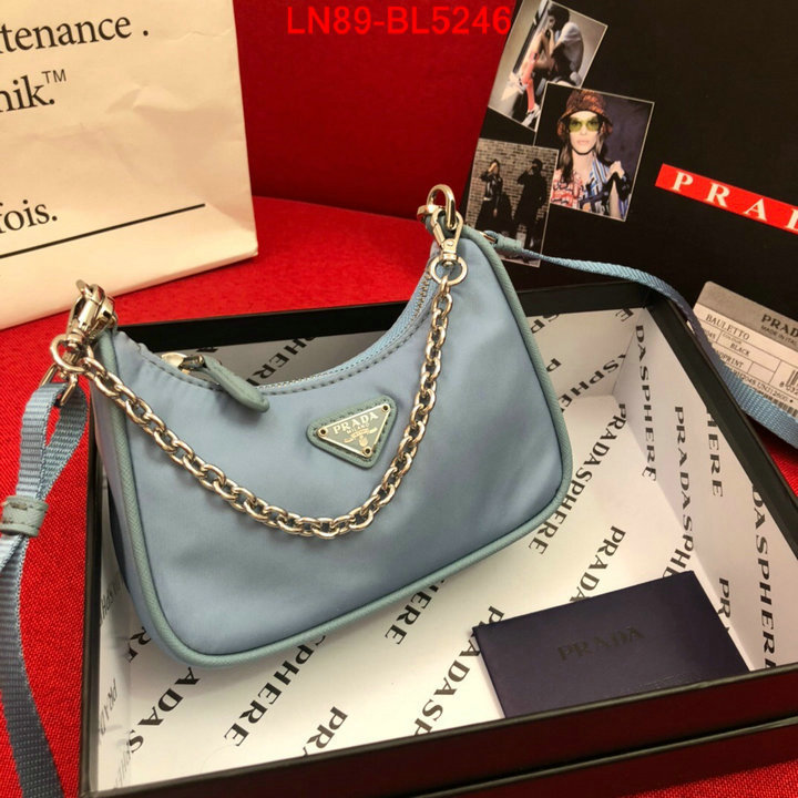 Prada Bags(4A)-Re-Edition 2000,buy first copy replica ,ID: BL5246,$: 89USD