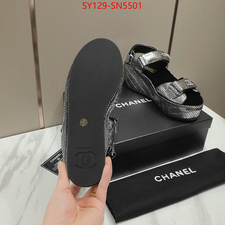 Women Shoes-Chanel,1:1 replica wholesale , ID: SN5501,$: 129USD