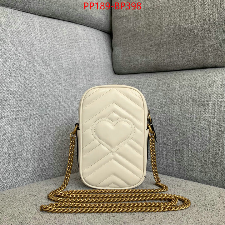 Gucci Bags(TOP)-Marmont,ID: BP398,$:189USD