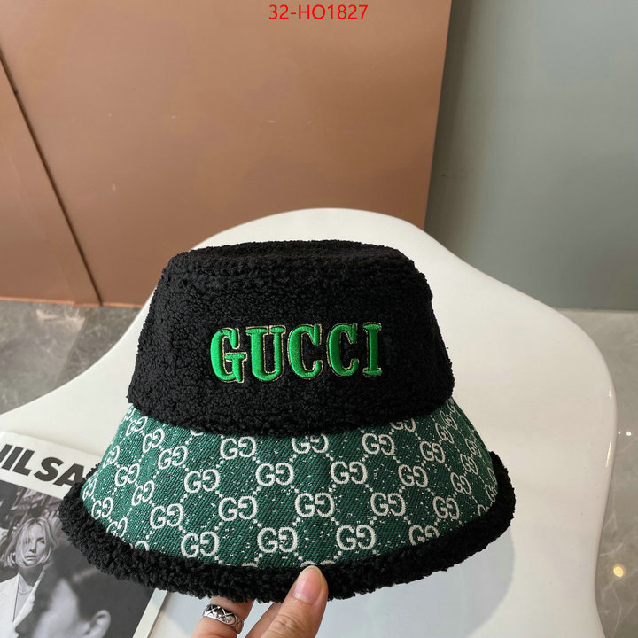 Cap (Hat)-Gucci,new designer replica , ID: HO1827,$: 32USD