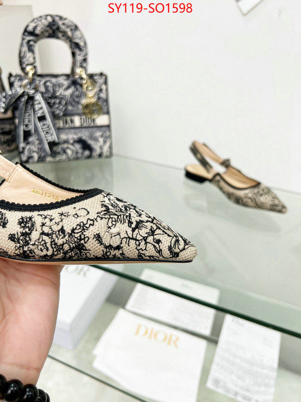 Women Shoes-Dior,best luxury replica , ID: SO1598,$: 119USD