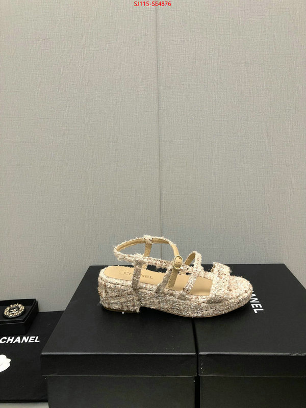 Women Shoes-Chanel,high quality , ID: SE4876,$: 115USD