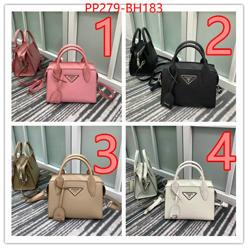 Prada Bags(TOP)-Diagonal-,ID: BH183,$:279USD