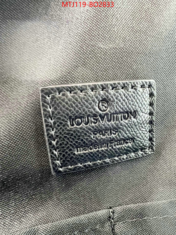 LV Bags(4A)-Backpack-,the quality replica ,ID: BO2833,$: 119USD