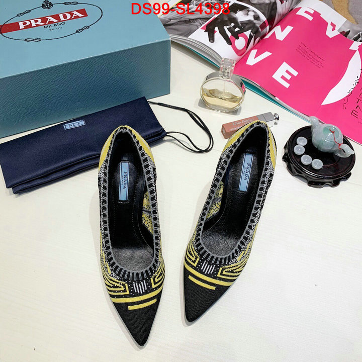 Women Shoes-Prada,best aaaaa , ID: SL4398,$: 99USD