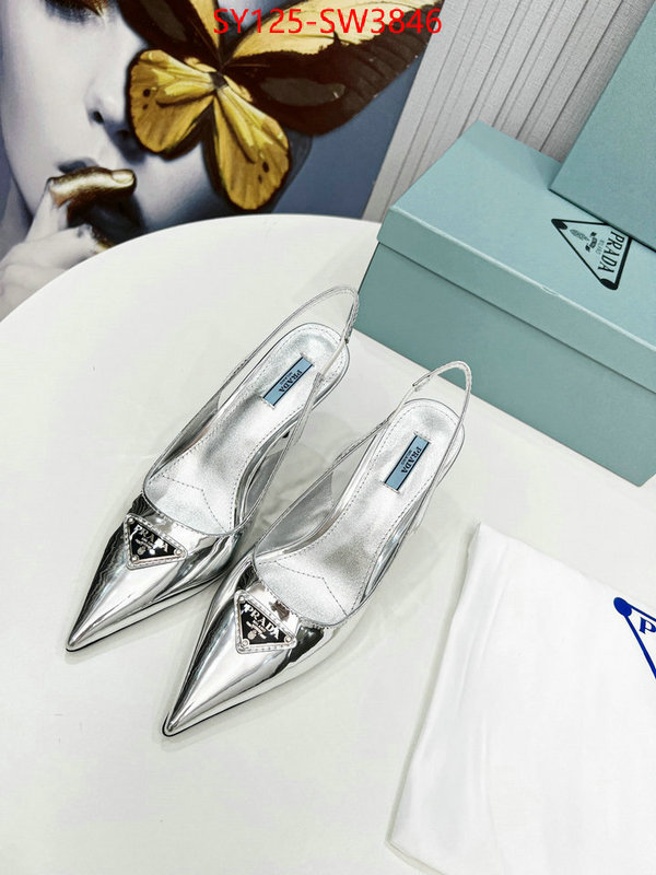 Women Shoes-Prada,high quality replica , ID: SW3846,$: 125USD