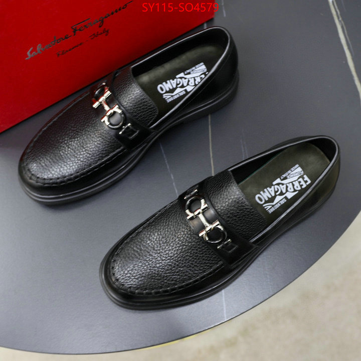 Men shoes-Ferragamo,7 star replica , ID: SO4579,$: 115USD