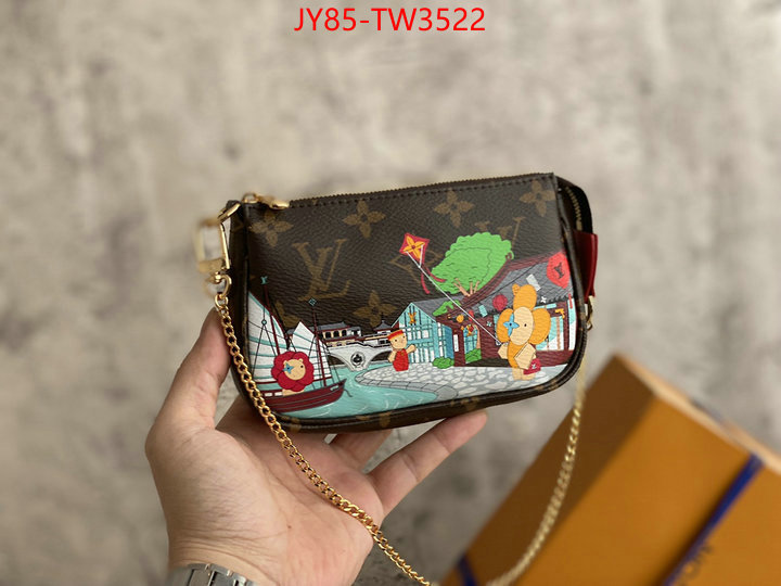 LV Bags(TOP)-Wallet,ID: TW3522,$: 85USD