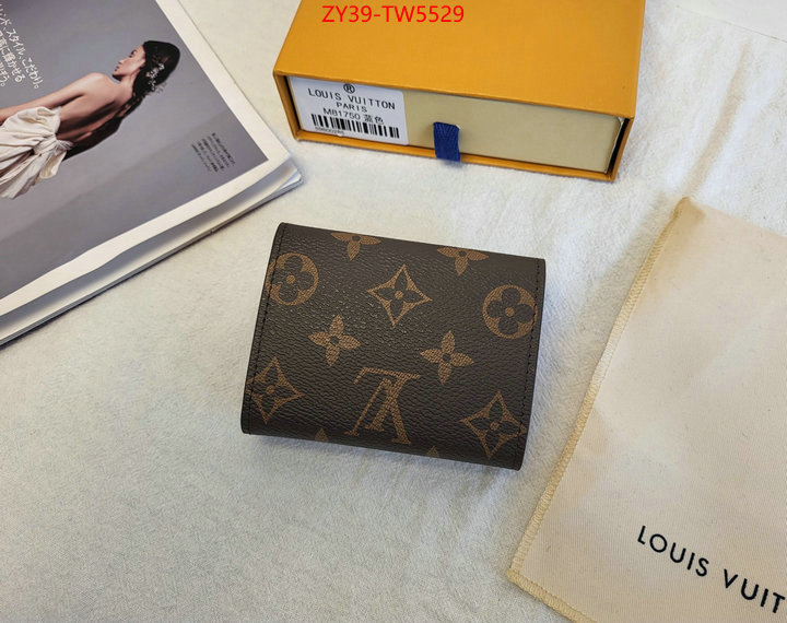 LV Bags(4A)-Wallet,replicas ,ID: TW5529,$: 39USD