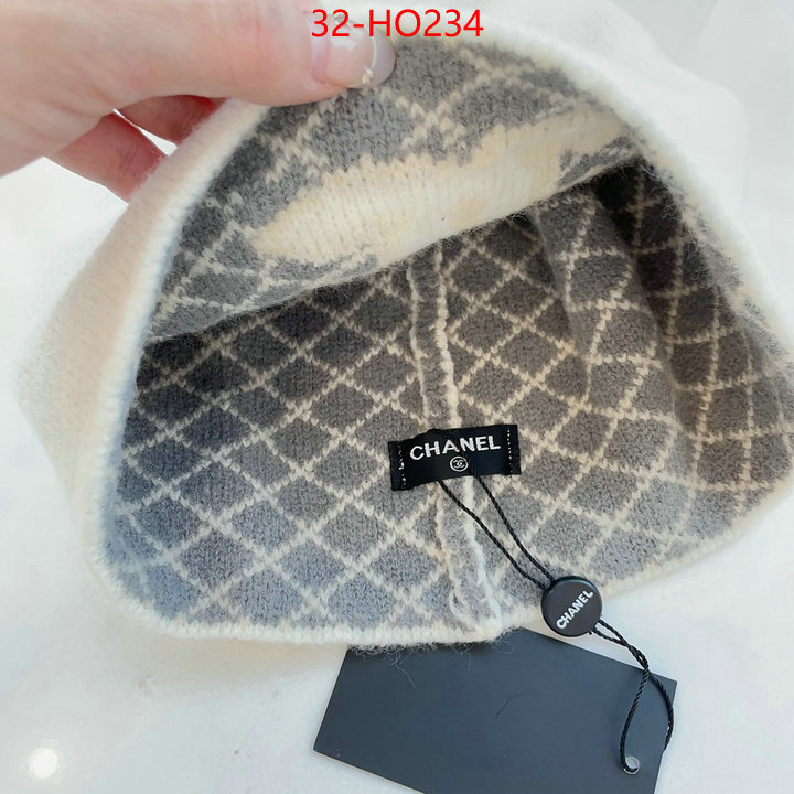 Cap (Hat)-Chanel,outlet sale store , ID: HO234,$: 32USD