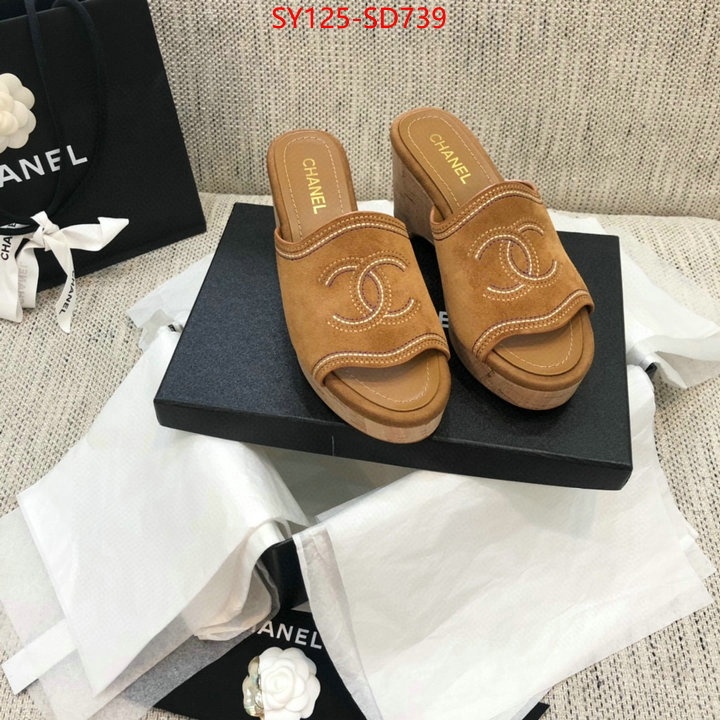 Women Shoes-Chanel,high quality replica designer , ID: SD739,$: 125USD