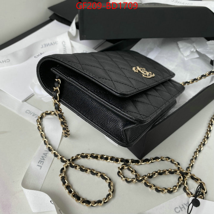 Chanel Bags(TOP)-Diagonal-,ID: BD1709,$: 209USD