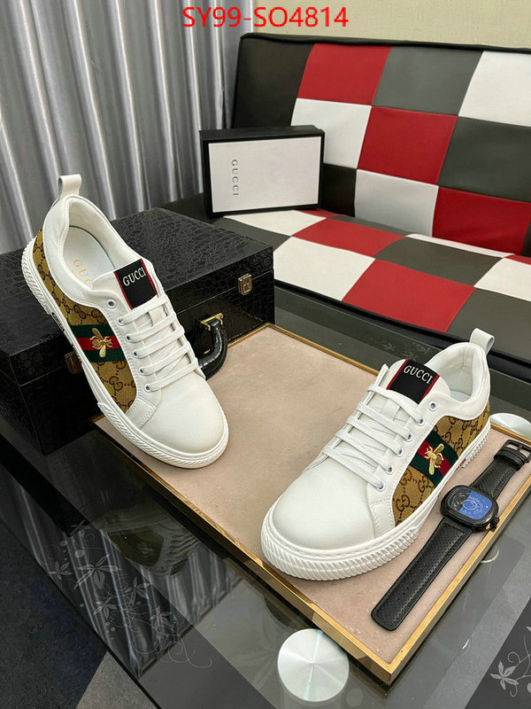 Men Shoes-Gucci,is it illegal to buy dupe , ID: SO4814,$: 99USD