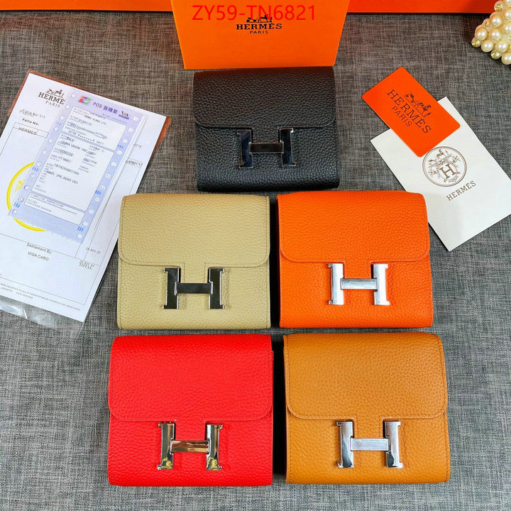 Hermes Bags(4A)-Wallet-,we curate the best ,ID: TN6821,$: 59USD