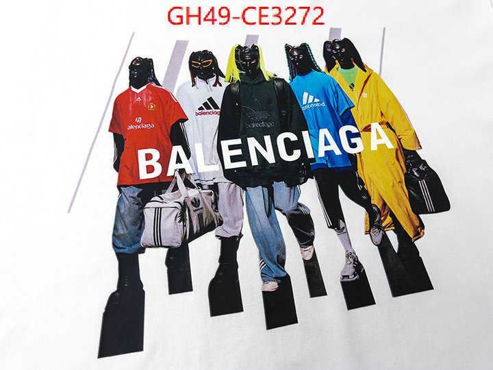 Clothing-Balenciaga,outlet 1:1 replica , ID: CE3272,$: 49USD